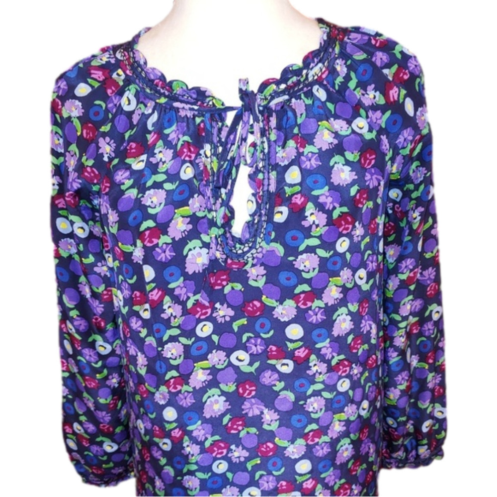 Rebecca Taylor Silk Blouse 4